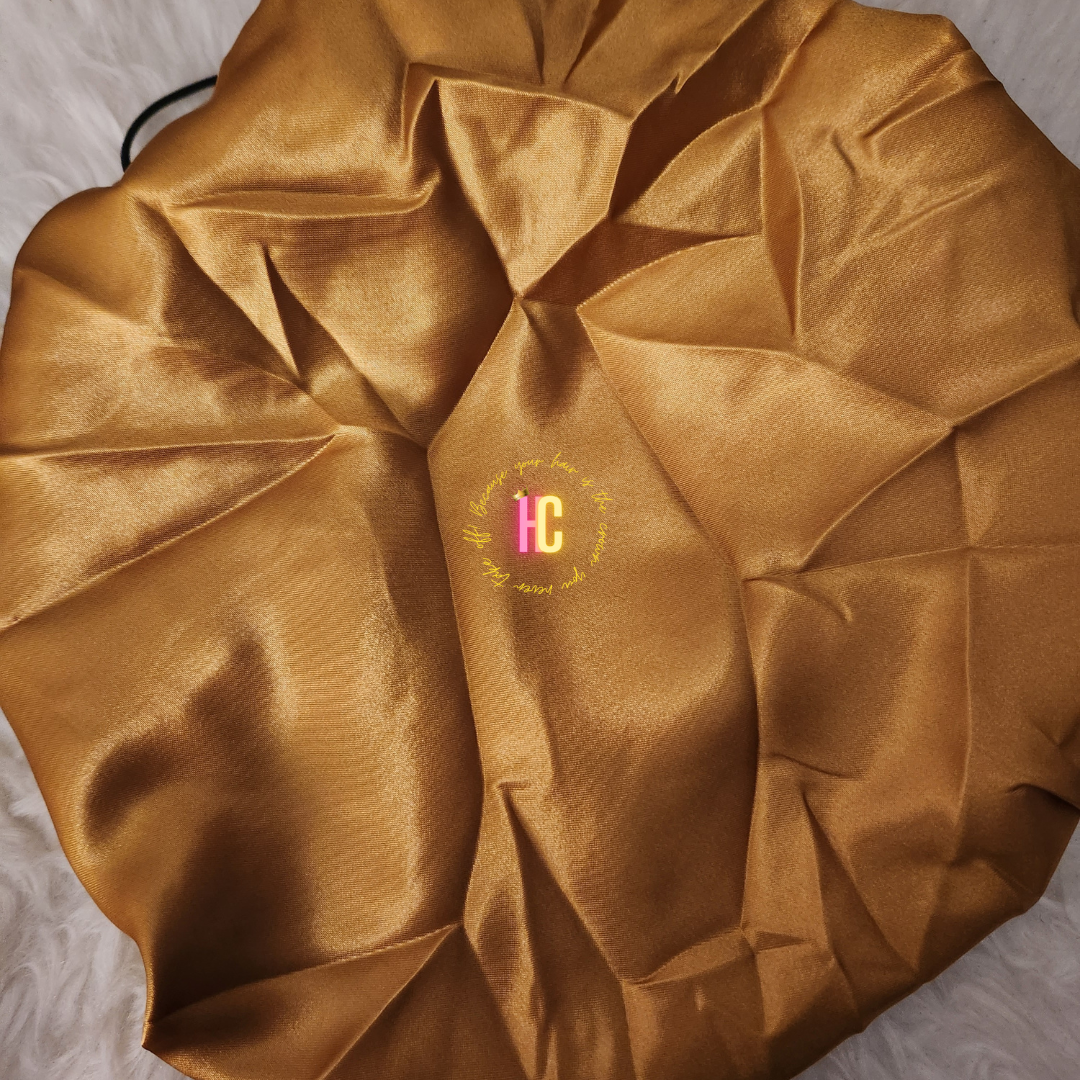 African Print Adjustable Bonnets