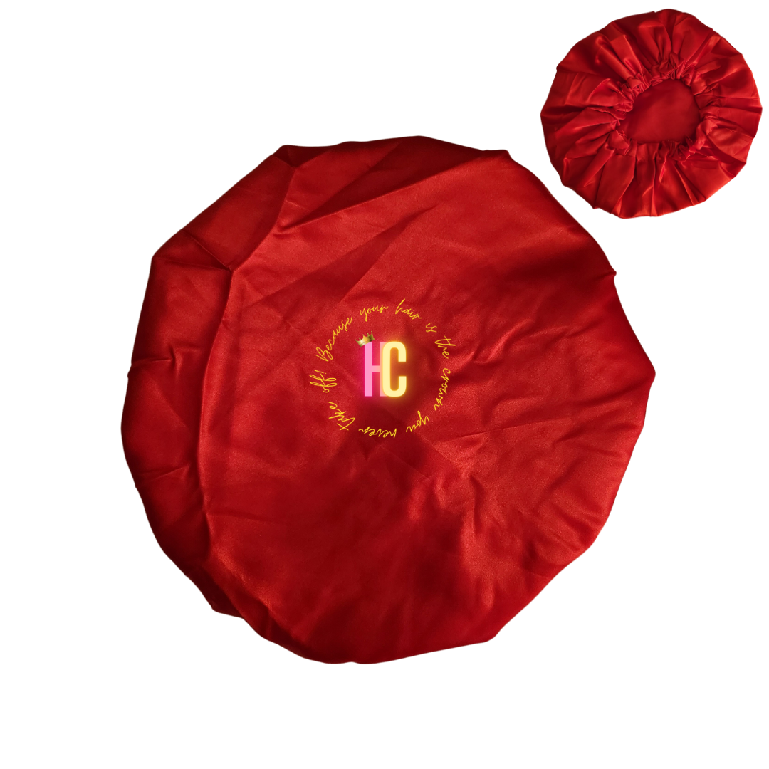 Reusable Satin Lined Shower Caps