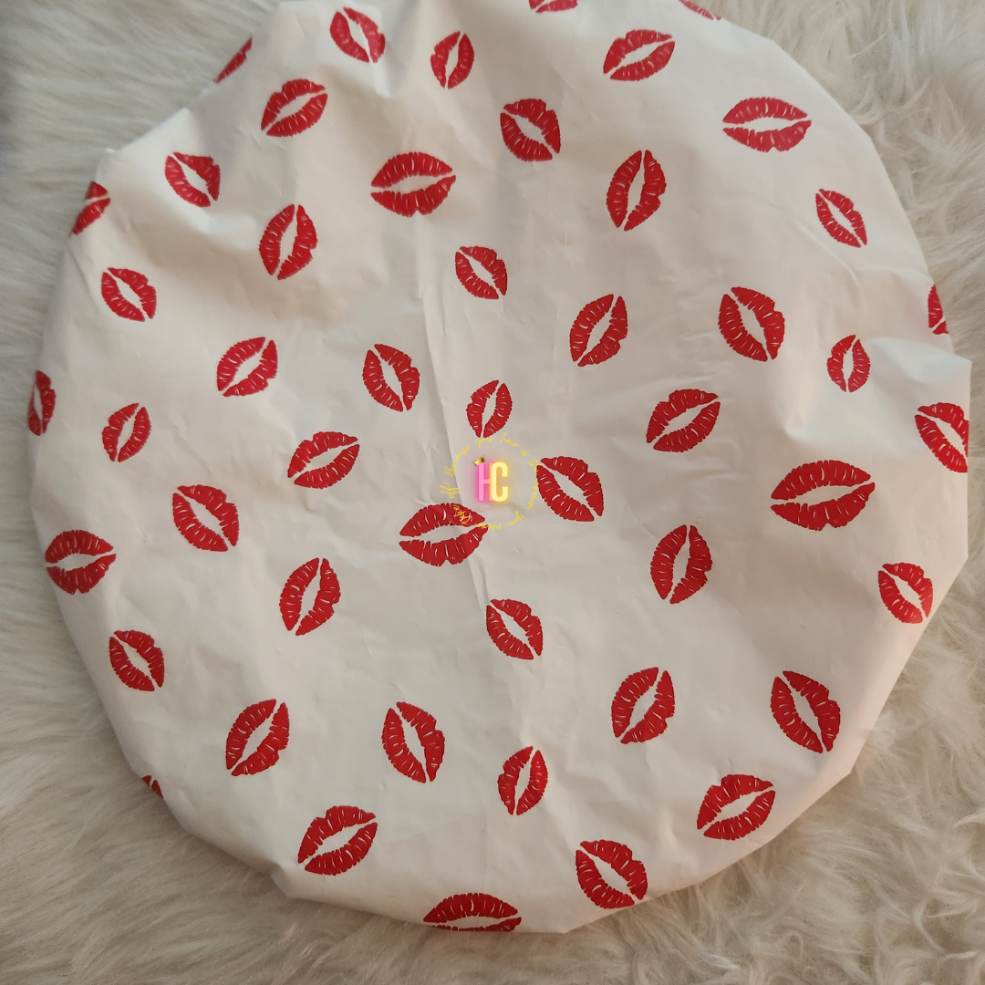Reusable Satin Lined Shower Caps