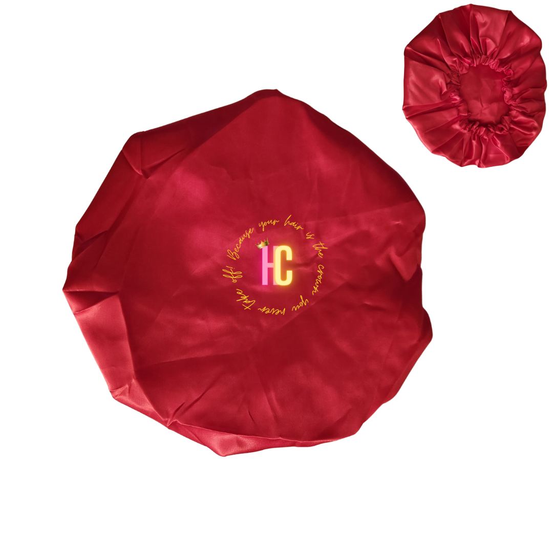 Reusable Satin Lined Shower Caps